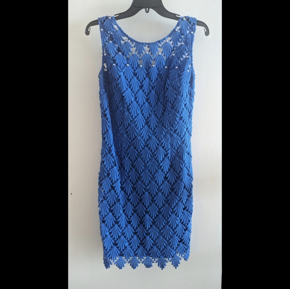 NWT Lilly Pulitzer Blue Lace Dress